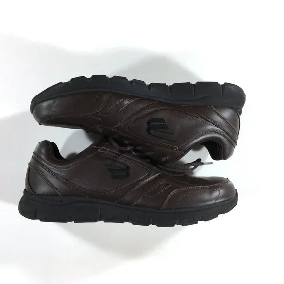 Spira WaveWalker Walking Shoes Mens Size 15 D Brown Leather SWAV111-D